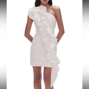 AJE - Adelia Ruffle Mini Dress